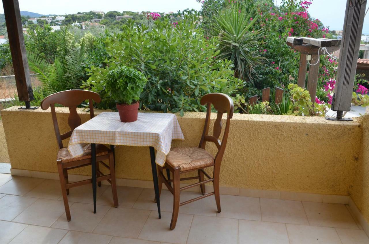 Vagia Beach Apartments, Aegina Island מראה חיצוני תמונה
